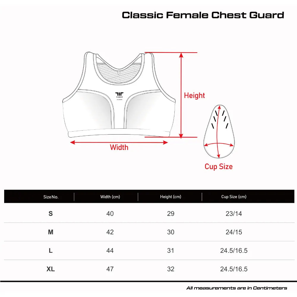Classic Karate Female Chest Guard