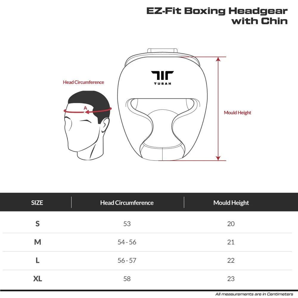 EZ-Fit Boxing Headgear with Chin