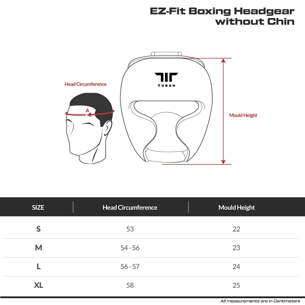EZ-Fit Boxing Headgear without Chin