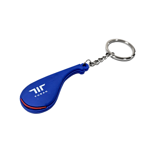 Kicking Target Keychain