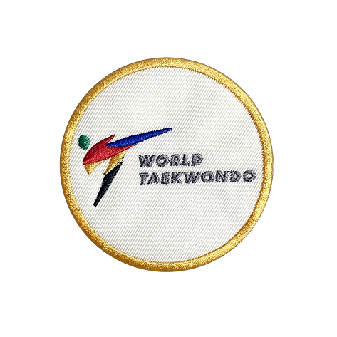 World Taekwondo Embroidered Patch