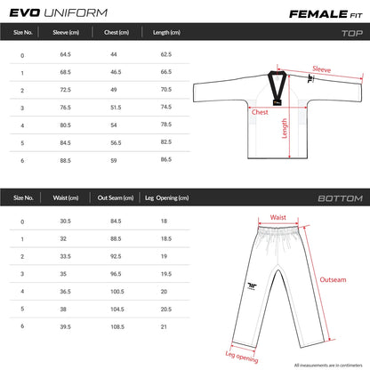EVO Female Uniform