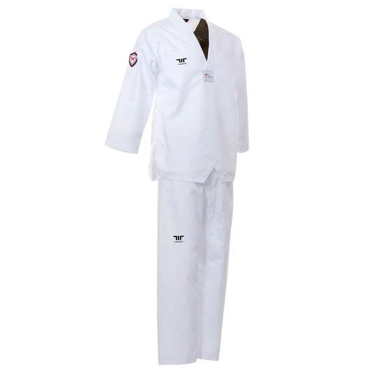 EZ-Fit Sparring Uniform White V-neck