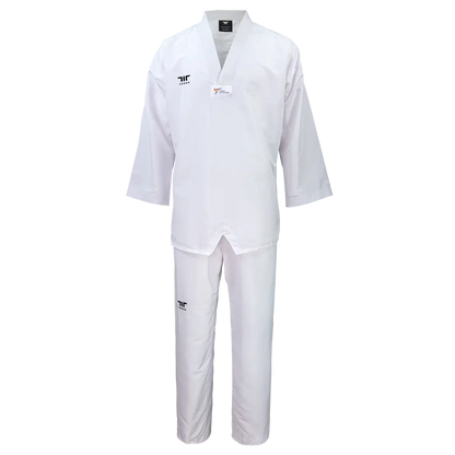EZ-Fit Lite Uniform White V-neck