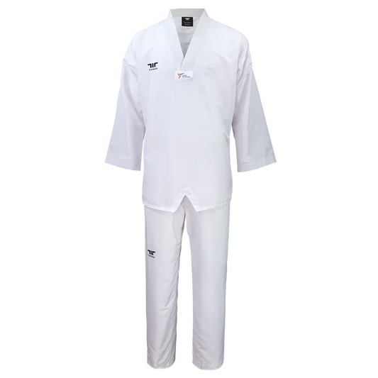 EZ-Fit Lite Uniform White V-neck