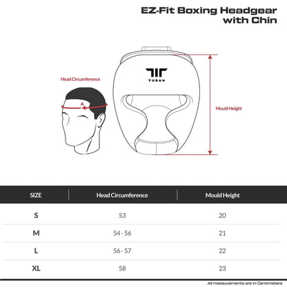 EZ-Fit Boxing Headgear with Chin