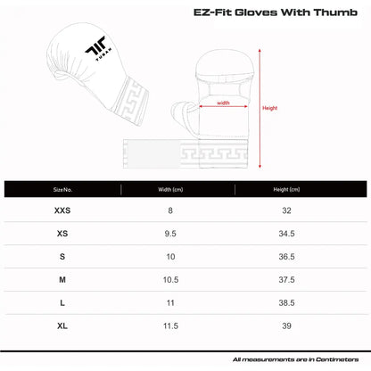 EZ-Fit Karate Mitt with thumb