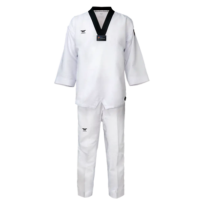 Premium Sparring Uniform Black V-neck