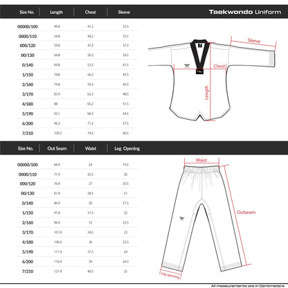 EZ-Fit Sparring Uniform White V-neck