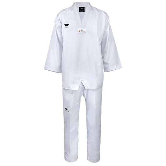 Terra Uniform White V-neck