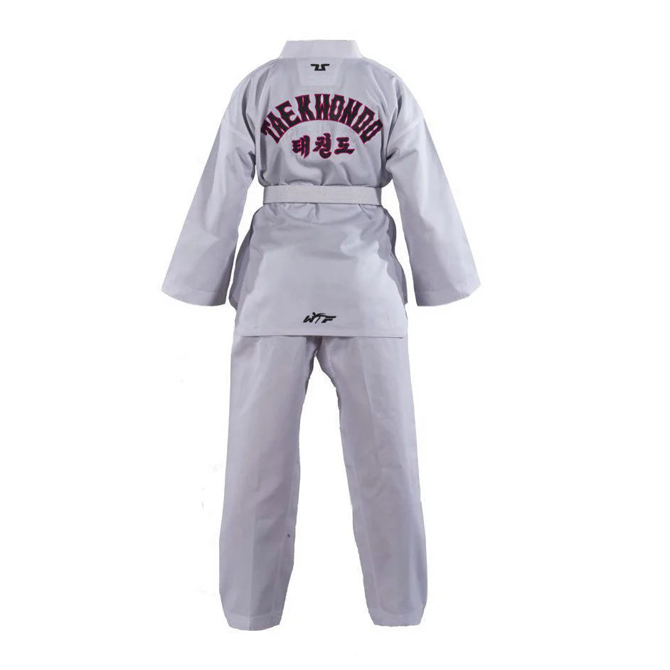 Starter White V-neck Embroidered Uniform
